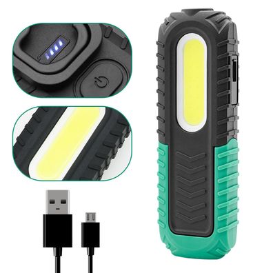 COB LED Arbeitsleuchte Automechaniker USB Wiederaufladbare Taschenlampe Lampe