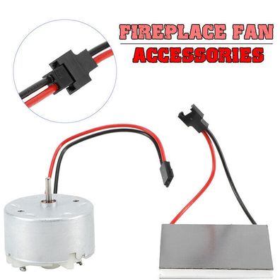 Fireplace Fan Motor For Stove Burner Fireplace Heater Spare Part Home Durable