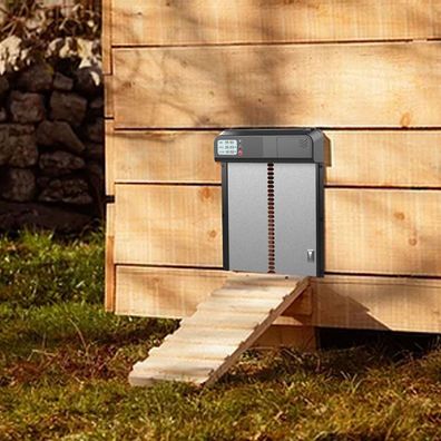 Auto Chicken Coop Door Opener Automatic Chicken Coop Door W/ Timer Aluminum