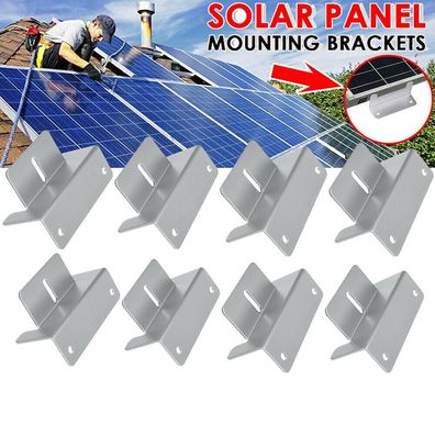 Solarmodul Befestigung Solarpanel Montage Solarpanel Alu Halterung Z Winkel