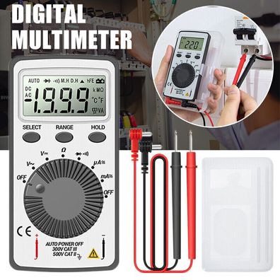 Digital Multimeter True RMS Messgerät Strommesser Voltmeter AmperemeterAC/ DC