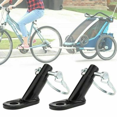 2X Fahrrad Anhängerkupplung fur Kinderanhänger Fahrradanhänger Hundeanhänger DE