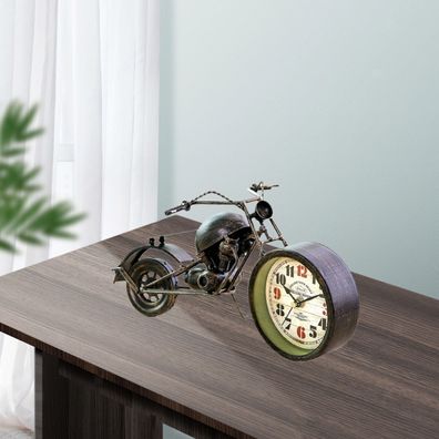Cooles Motorrad Motorrad Wecker Regal Tisch Tischuhr Wohnzimmer
