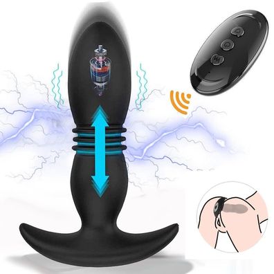Elektrische Prostata Anus Stecker Erweitern Schmierstoffe Massagegerät Mänlich