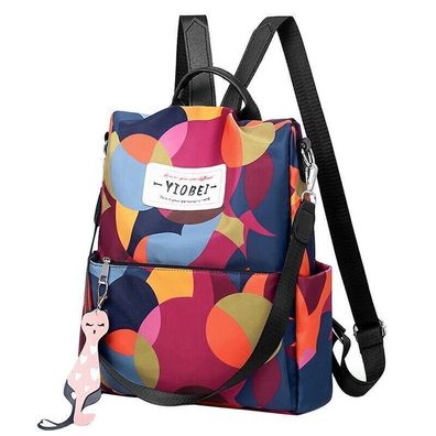 Damen Anti-Diebstahl Rucksack Wasserdicht Reisetasche Handtasche Schule Backpack