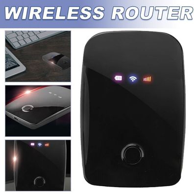 Tragbare Wireless Mobiler 4G LTE WIFI Router WLAN Hotspot Breitband SIM Karten