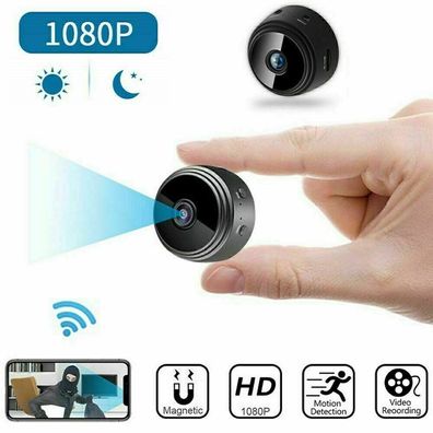 1080P HD IR Wireless MINI CCTV WiFi Innen & Außen IP Kamera CAM Heim Sicherheit