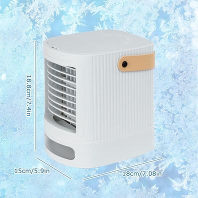 USB Mini Air Cooler Klimagerät Klimaanlage Klima Ventilator Luftbefeuchter