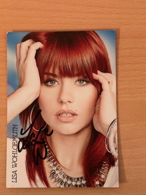 Lisa Wohlgemuth Autogrammkarte original signiert #S842