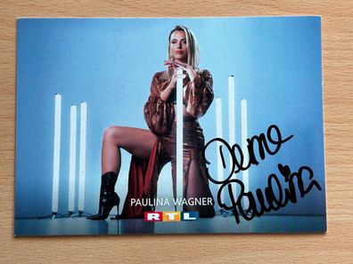 Paulina Wagner Autogrammkarte original signiert #S922