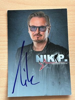 Nik P. Autogrammkarte original signiert #S981