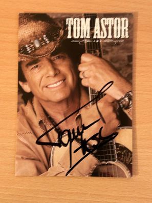 Tom Astor Autogrammkarte original signiert #S745