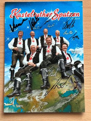 Kastelruther Spatzen Autogrammkarte original signiert #S875
