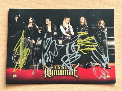 Kissin´ Dynamite Autogrammkarte original signiert #S928