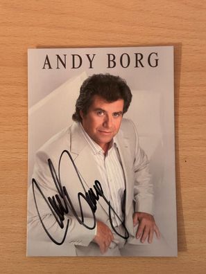 Andy Borg Autogrammkarte original signiert #S820