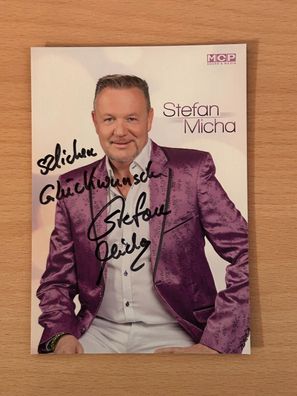Stefan Micha Autogrammkarte original signiert #S807