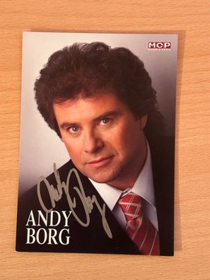 Andy Borg Autogrammkarte original signiert #S730