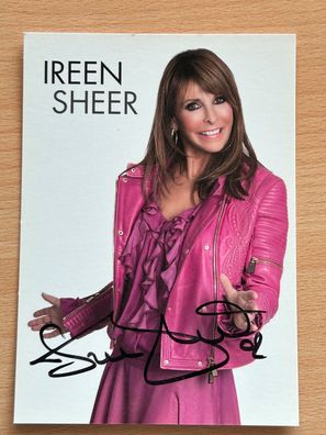 Ireen Sheer Autogrammkarte original signiert #S985