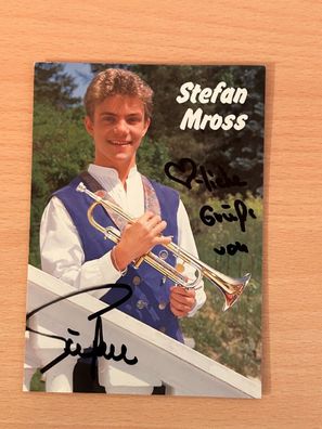Stefan Mross Autogrammkarte original signiert #S819