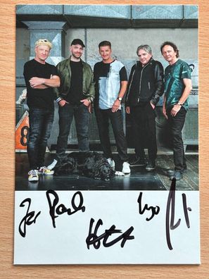 Pur Autogrammkarte original signiert #S937