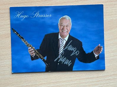 Hugo Strasser Autogrammkarte original signiert #S620