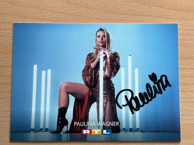 Paulina Wagner Autogrammkarte original signiert #S924