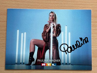 Paulina Wagner Autogrammkarte original signiert #S923