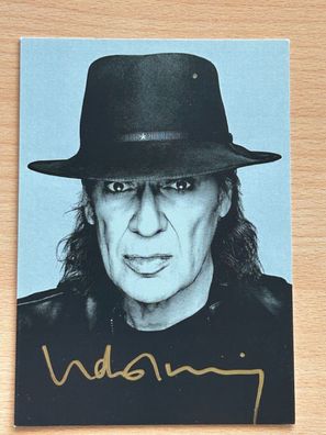 Udo Lindenberg Autogrammkarte original signiert #S948