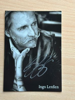 Ingo Lenßen Autogrammkarte original signiert #8428