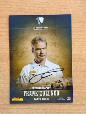 Frank Zöllner VfL Bochum Autogrammkarte original signiert #S276