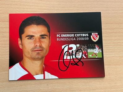 Ervin Skela FC Energie Cottbus Autogrammkarte original signiert #S526