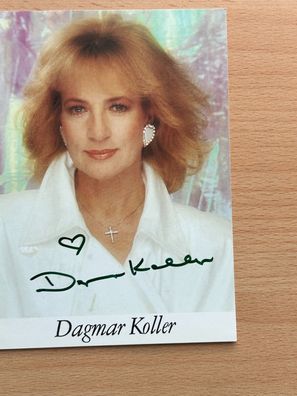 Dagmar Koller Autogrammkarte original signiert #7963