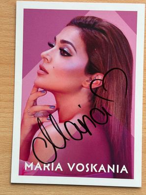 Maria Voskania Autogrammkarte original signiert #7901