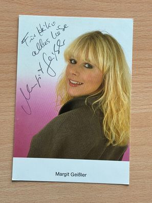 Margit Geißler Autogrammkarte original signiert #8376