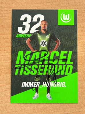 Marcel Tisserand VfL Wolfsburg Autogrammkarte original signiert #S382