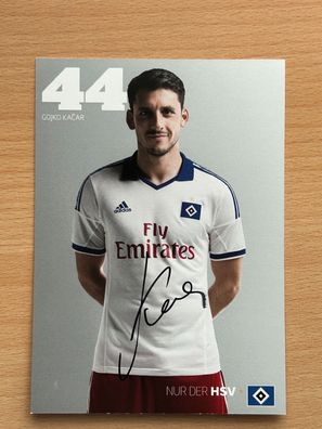 Gojko Kacar HSV Autogrammkarte original signiert #S428