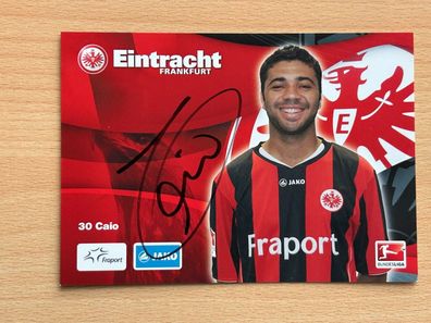 Caio Eintracht Frankfurt Autogrammkarte original signiert #S344