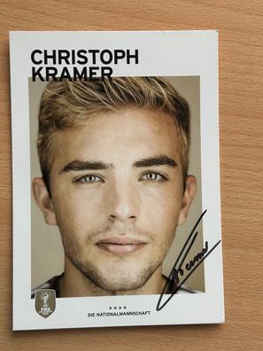 Christoph Kramer dt. Nationalmannschaft Autogrammkarte original signiert #S174