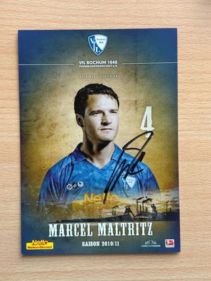 Marcel Maltritz VfL Bochum Autogrammkarte original signiert #S253