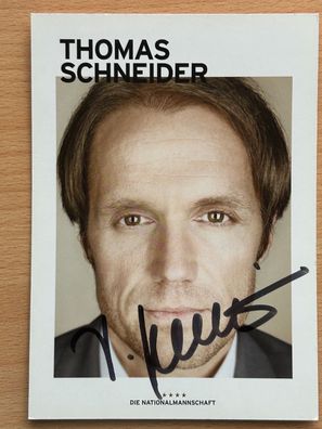 Thomas Schneider dt. Nationalmannschaft Autogrammkarte original signiert #S170