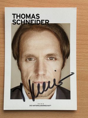 Thomas Schneider dt. Nationalmannschaft Autogrammkarte original signiert #S169