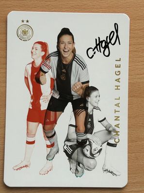 Chantal Hagel dt. Nationalmannschaft Autogrammkarte original signiert #S218