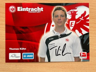 Thomas Kühn Eintracht Frankfurt Autogrammkarte original signiert #S359