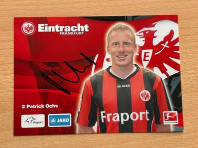 Patrick Ochs Eintracht Frankfurt Autogrammkarte original signiert #S342