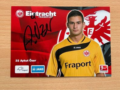 Aykut Özer Eintracht Frankfurt Autogrammkarte original signiert #S361