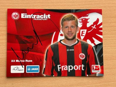 Marco Russ Eintracht Frankfurt Autogrammkarte original signiert #S350