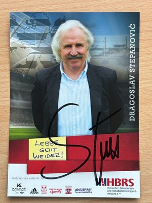 Dragoslav Stephanovic HBRS Autogrammkarte original signiert #S496