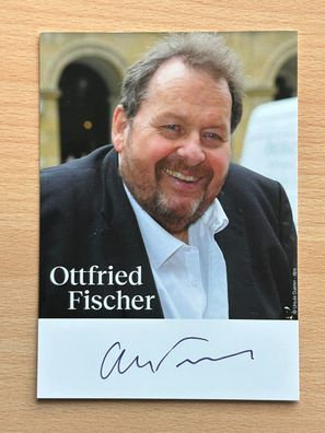 Ottfried Fischer Autogrammkarte original signiert #8380