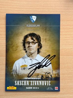 Sascha Zivanovic VfL Bochum Autogrammkarte original signiert #S277
