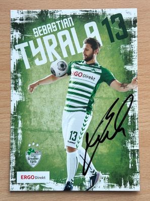 Sebastian Tyrala Greuther Fürth Autogrammkarte original signiert #S509